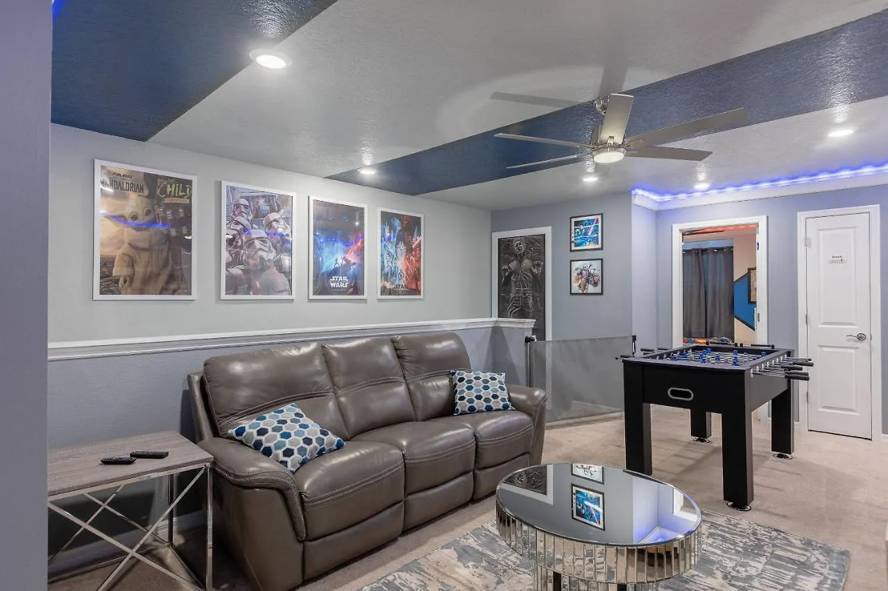 Themed Home With Pool Game Room On Resort Davenport